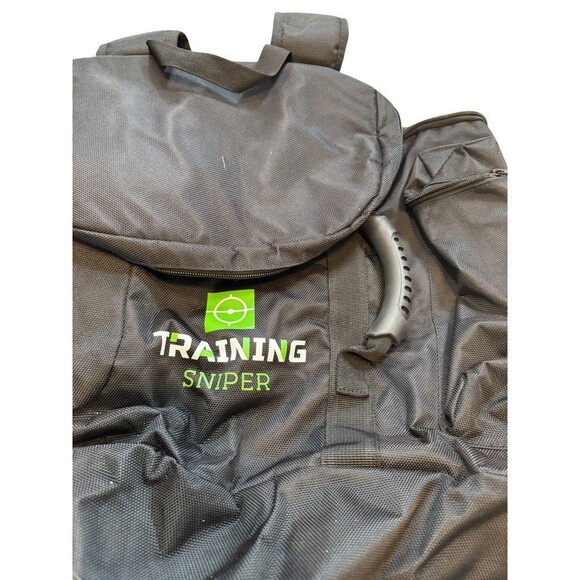 Training Sniper Athletic Backpack 20"H x 12"W Black Nylon Coach/Player- Soccer - Picture 2 of 10